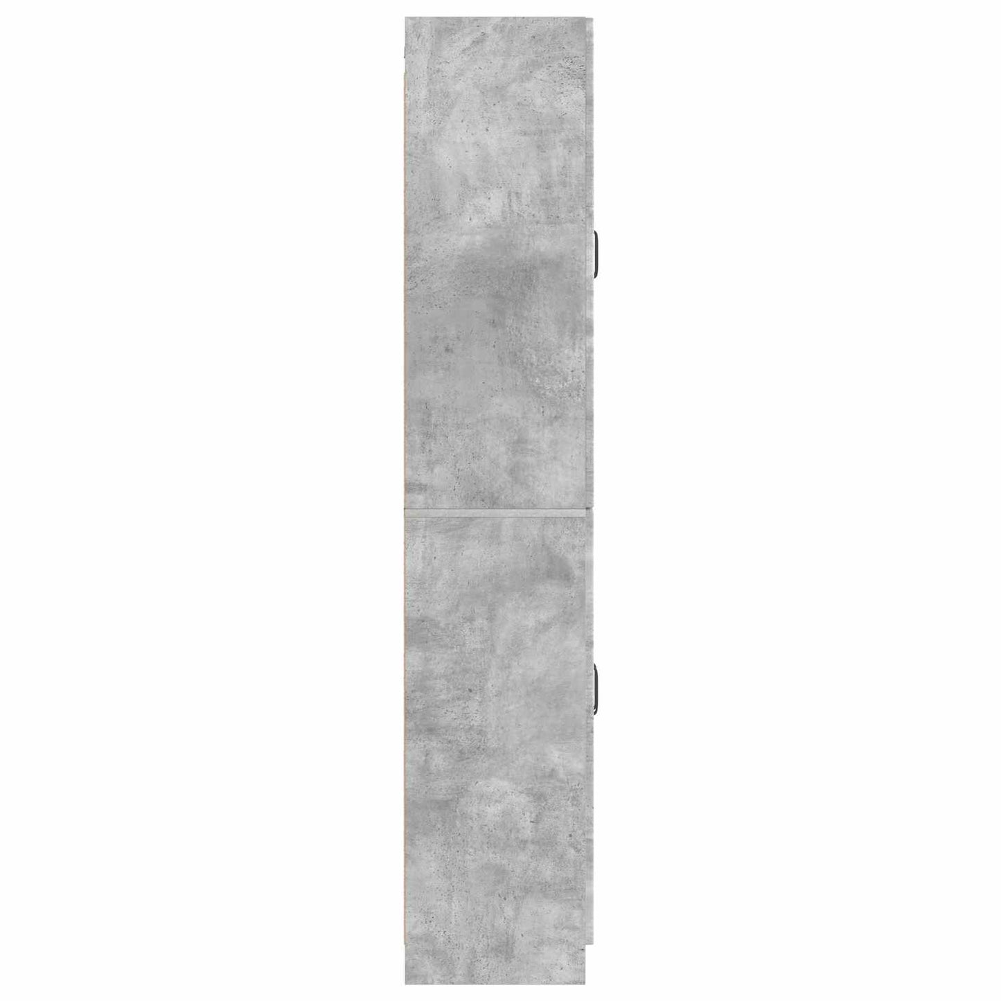 Cabinet Set 2 pcs Concrete Grey Engineered Wood