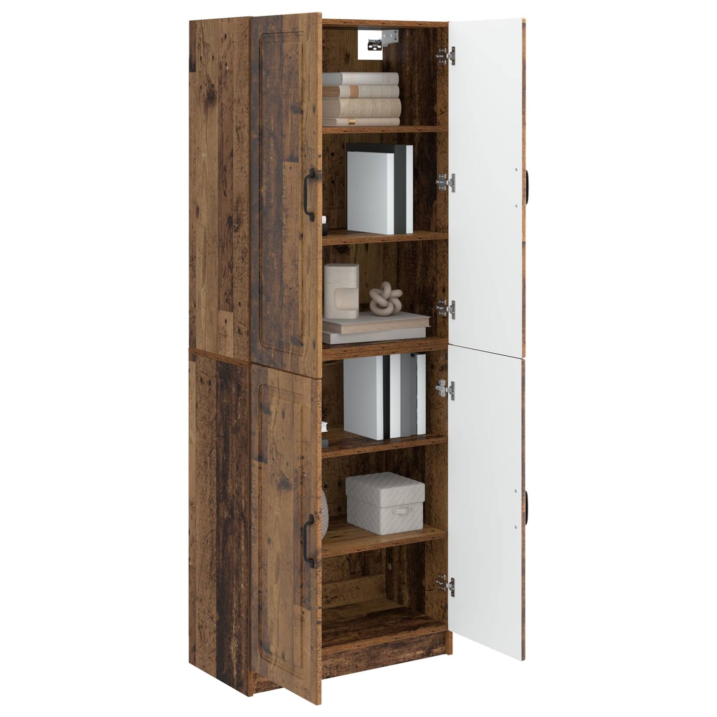 Cabinet Set 2 pcs Engineered Wood
