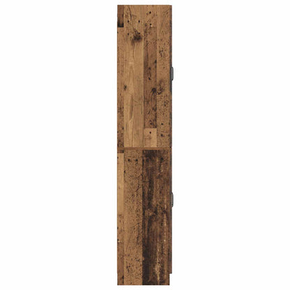 Cabinet Set 2 pcs Engineered Wood