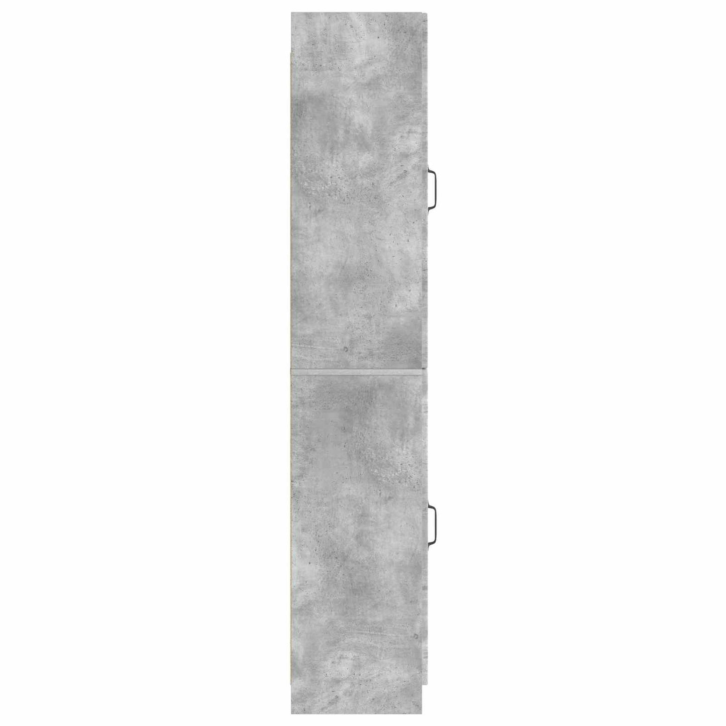 Cabinet Set 2 pcs Concrete Grey Engineered Wood