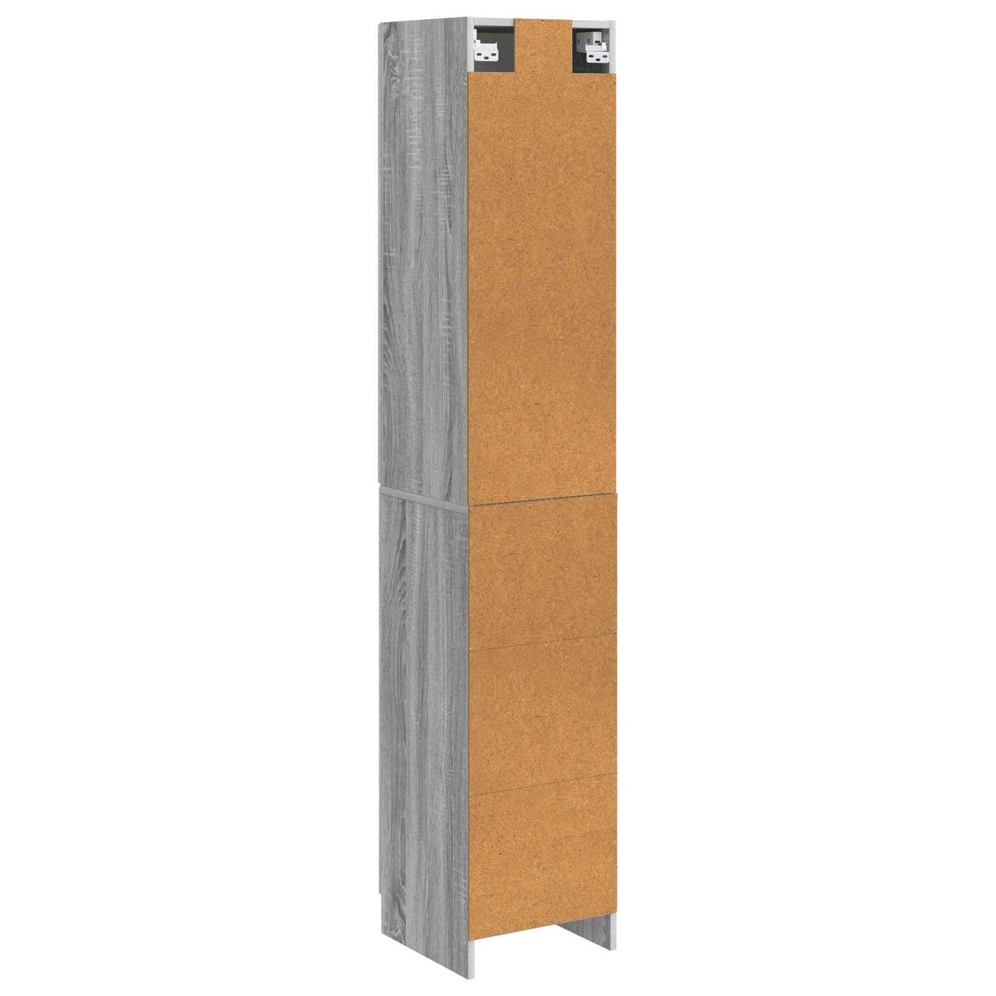 Cabinet Set 2 pcs Grey Sonoma Engineered Wood