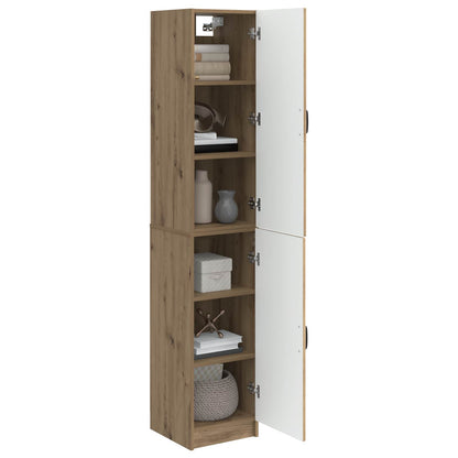 Cabinet Set 2 pcs Artisan Oak Engineered Wood