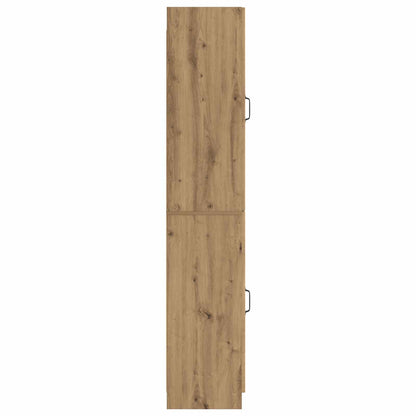 Cabinet Set 2 pcs Artisan Oak Engineered Wood