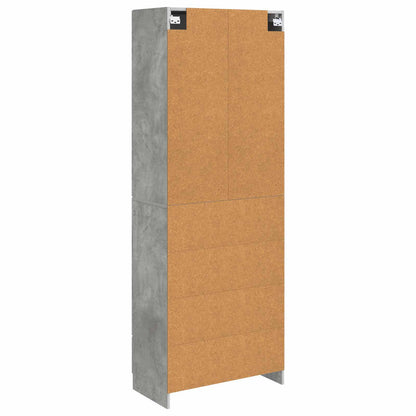 Cabinet Set 2 pcs 66 x 34.5 x 87 cm Engineered Wood
