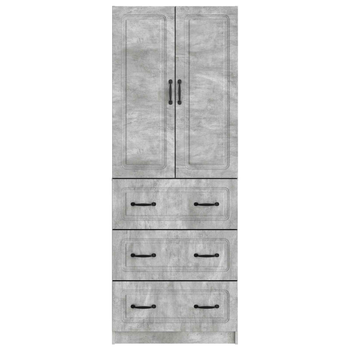 Cabinet Set 2 pcs 66 x 34.5 x 87 cm Engineered Wood