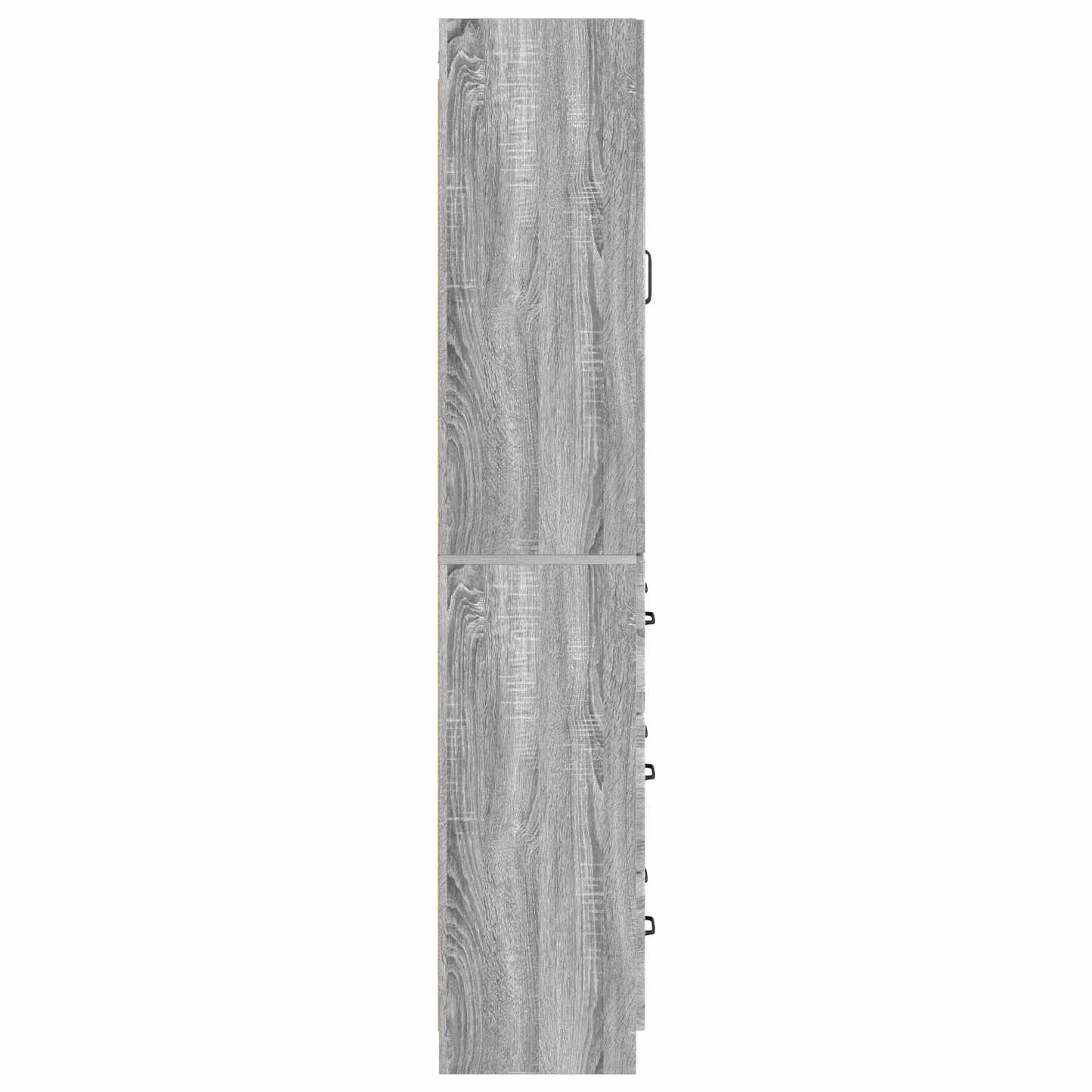 Cabinet Set 2 pcs 66 x 34.5 x 87 cm Engineered Wood Grey Sonoma