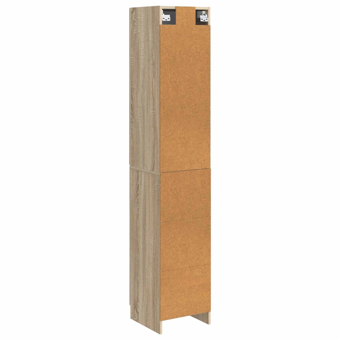 Cabinet Set 2 pcs 33 x 34.5 x 87 cm Engineered Wood Sonoma Oak