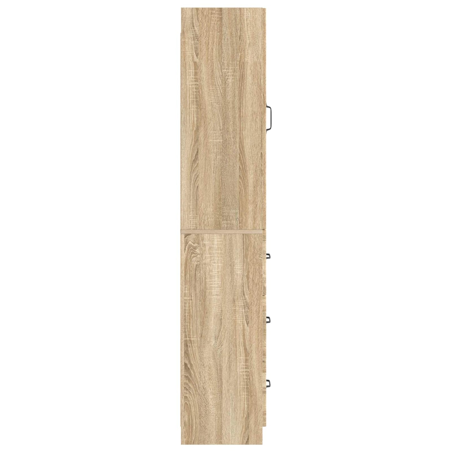 Cabinet Set 2 pcs 33 x 34.5 x 87 cm Engineered Wood Sonoma Oak