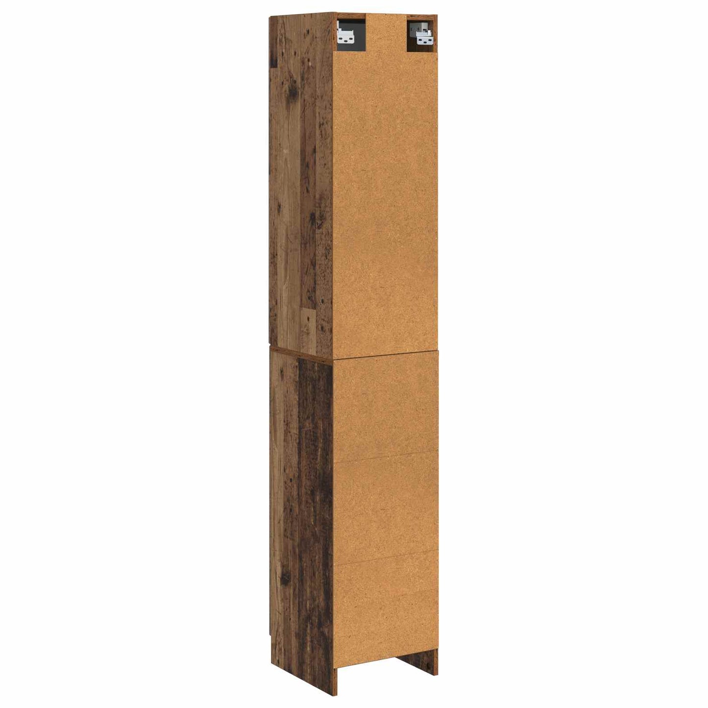 Cabinet Set 2 pcs Old Wood 33 x 34.5 x 87 cm Engineered Wood