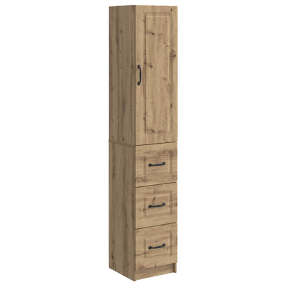Cabinet Set 2 pcs Artisan Oak 33 x 34.5 x 87 cm Engineered Wood