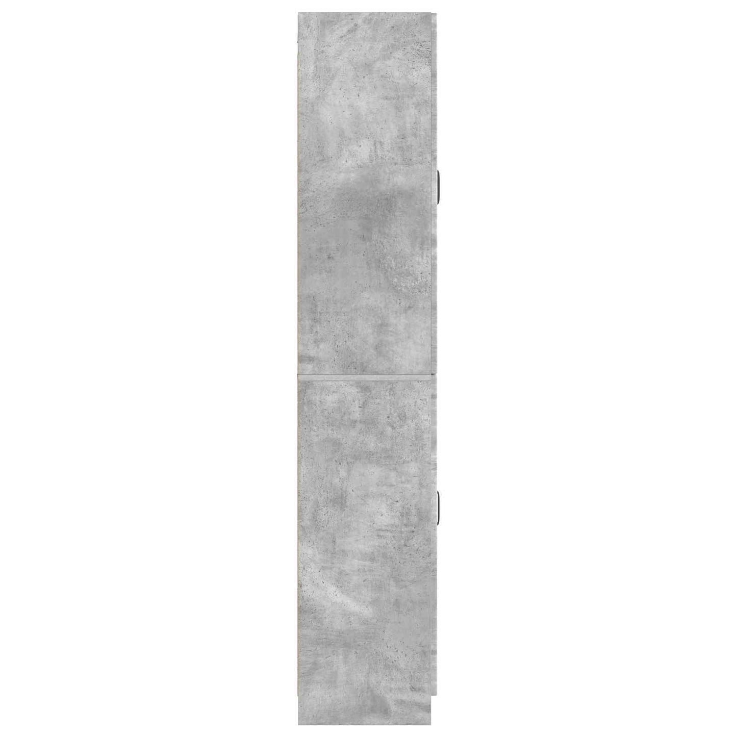 Cabinet Set 2 pcs Concrete Grey Engineered Wood