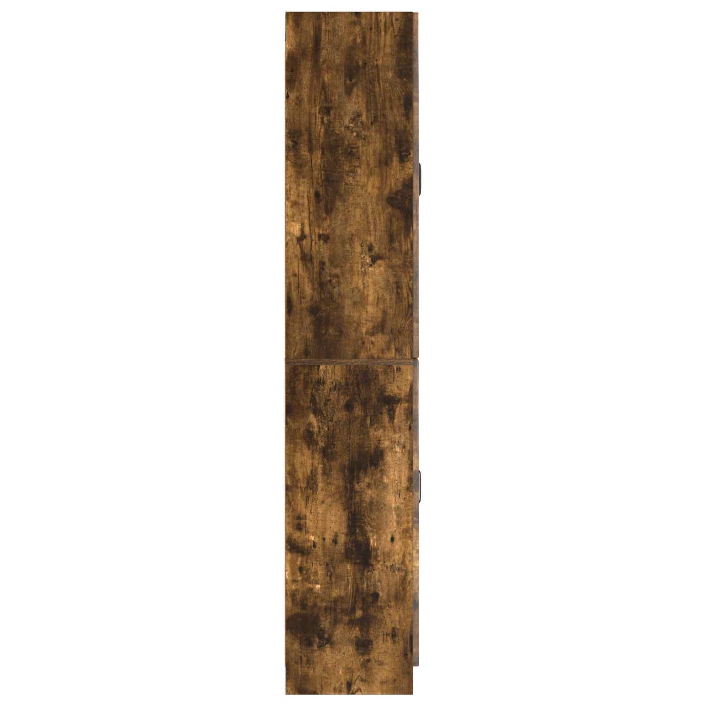 Cabinet Set 2 pcs Smoked Oak Engineered Wood