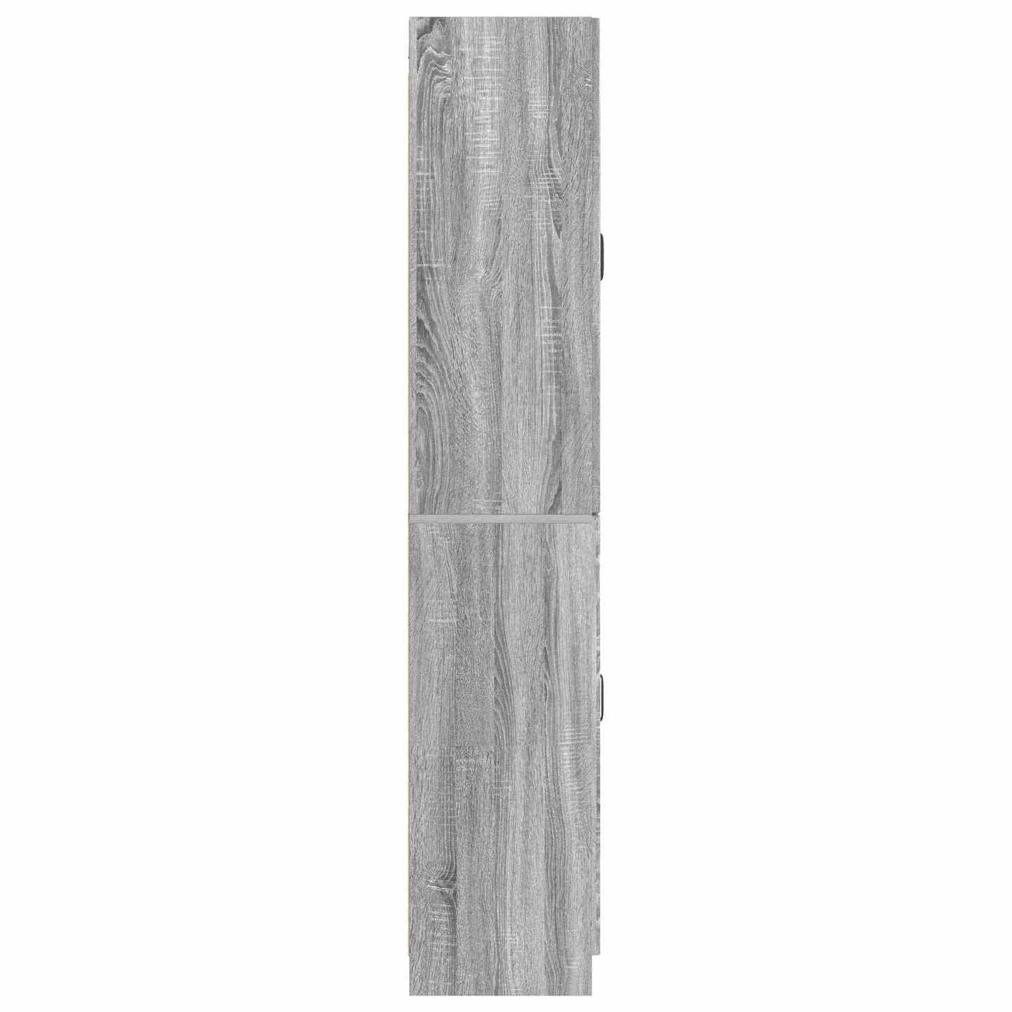 Cabinet Set 2 pcs Grey Sonoma Engineered Wood
