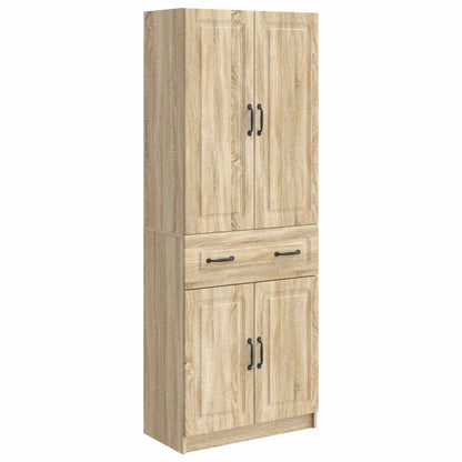 Cabinet Set 2 pcs Sonoma Oak Engineered Wood