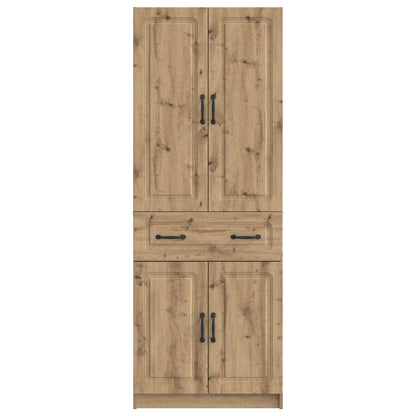 Cabinet Set 2 pcs Engineered Wood