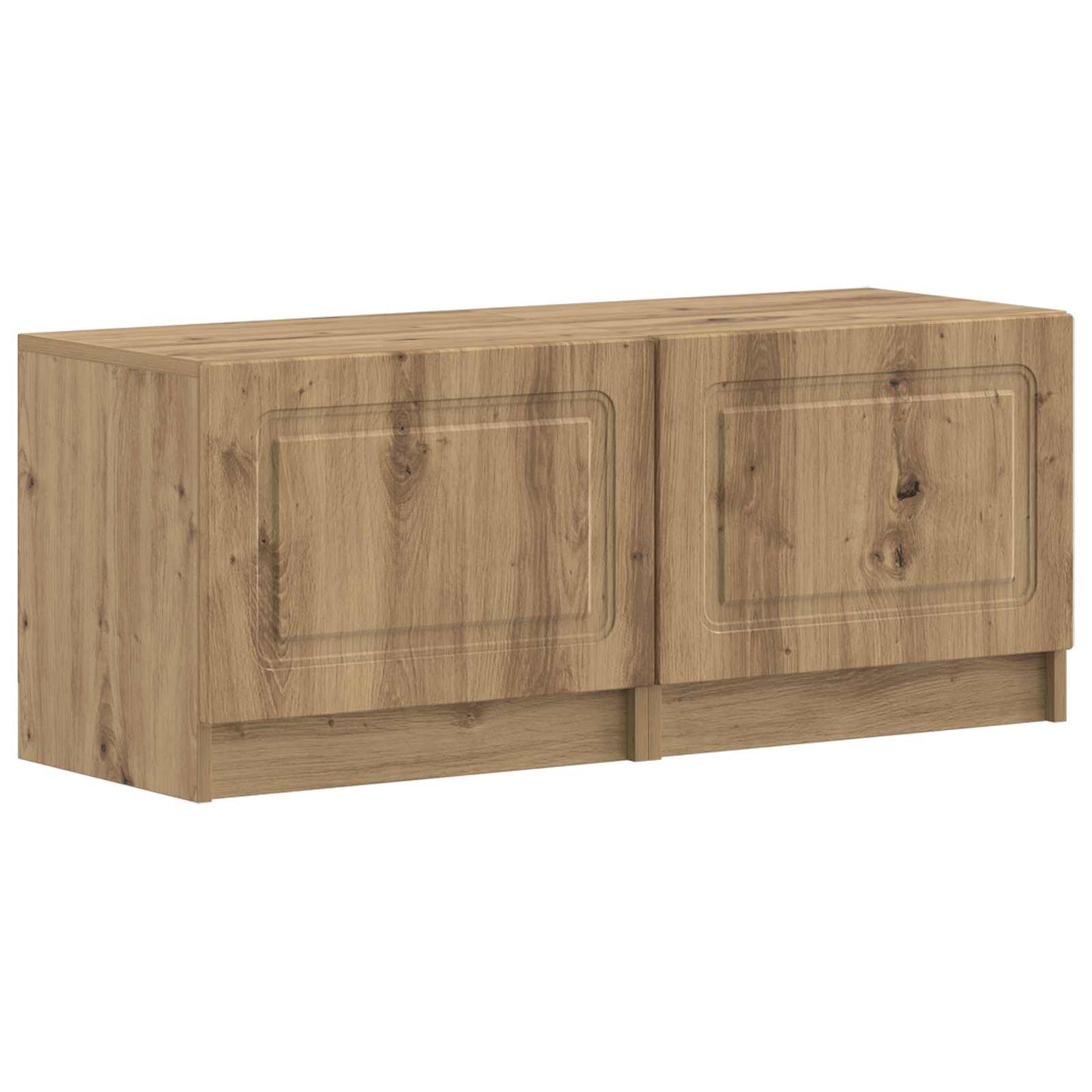 5 Piece LED TV Cabinet Artisan Oak Engineered Wood