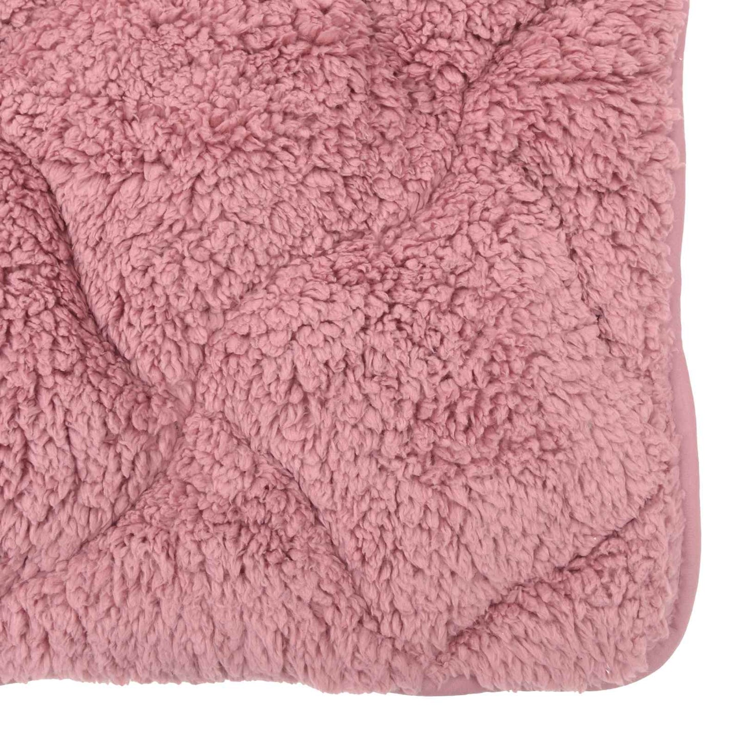 Winter Duvet Pink 140 x 220 cm Microfiber and Teddy fleece