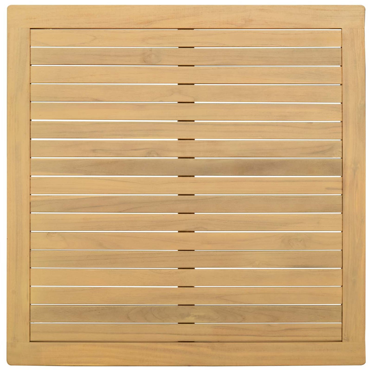 Coffee Table Light Acacia 85 x 85 x 45 cm Solid Acacia Wood