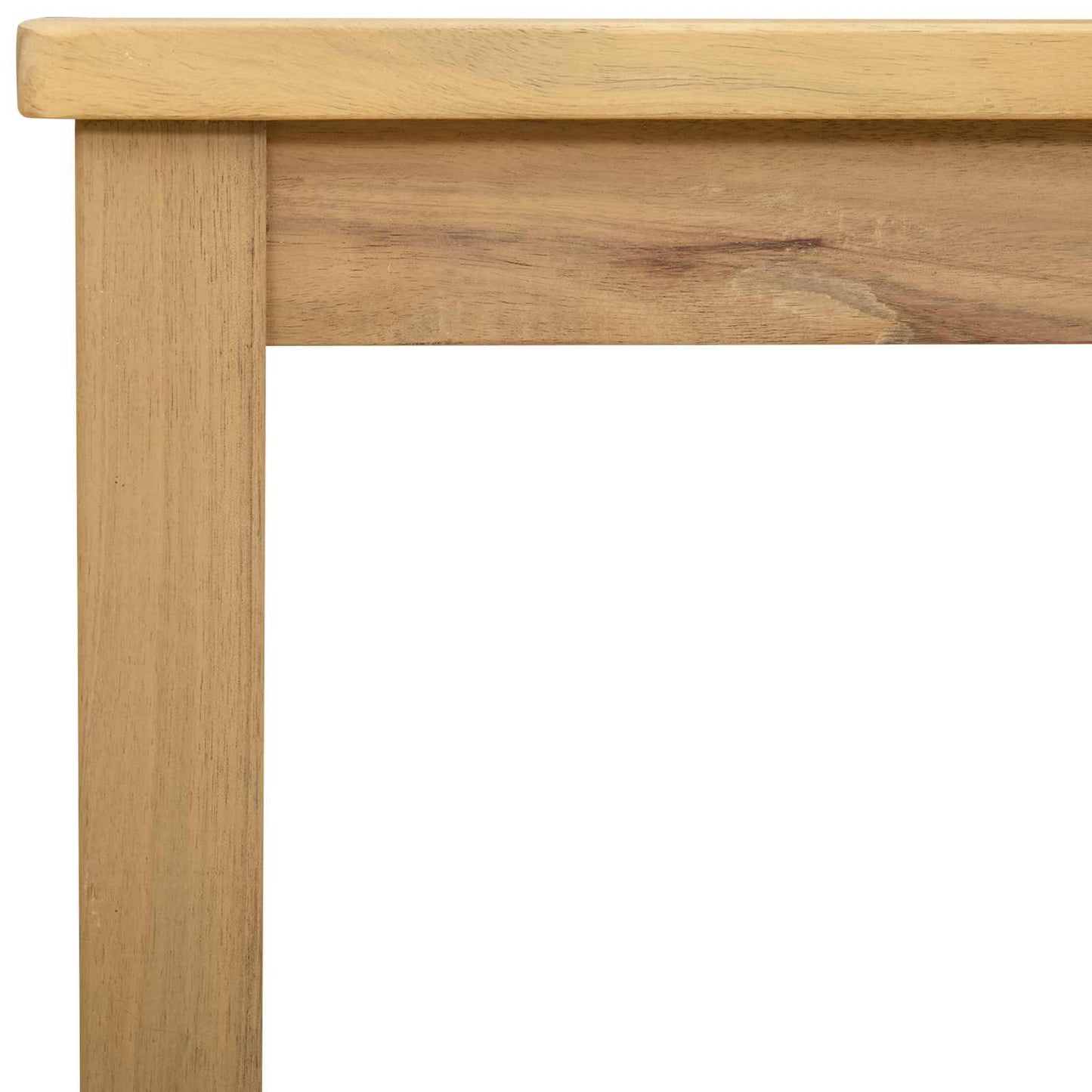 Coffee Table Light Acacia 110 x 110 x 45 cm Solid Acacia Wood
