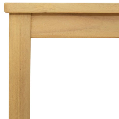 Coffee Table Light Acacia 70 x 40 x 36 cm Solid Acacia Wood