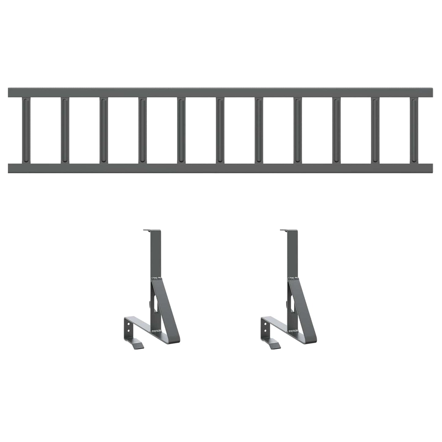 Roof Snow Guard Anthracite 100 x 29.5 x 34.5 cm Steel