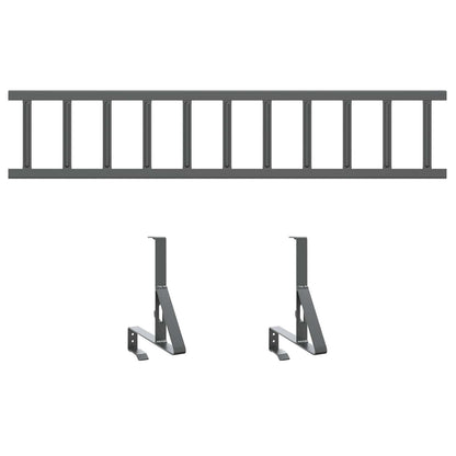 Roof Snow Guard Anthracite 100 x 29.5 x 34.5 cm Steel