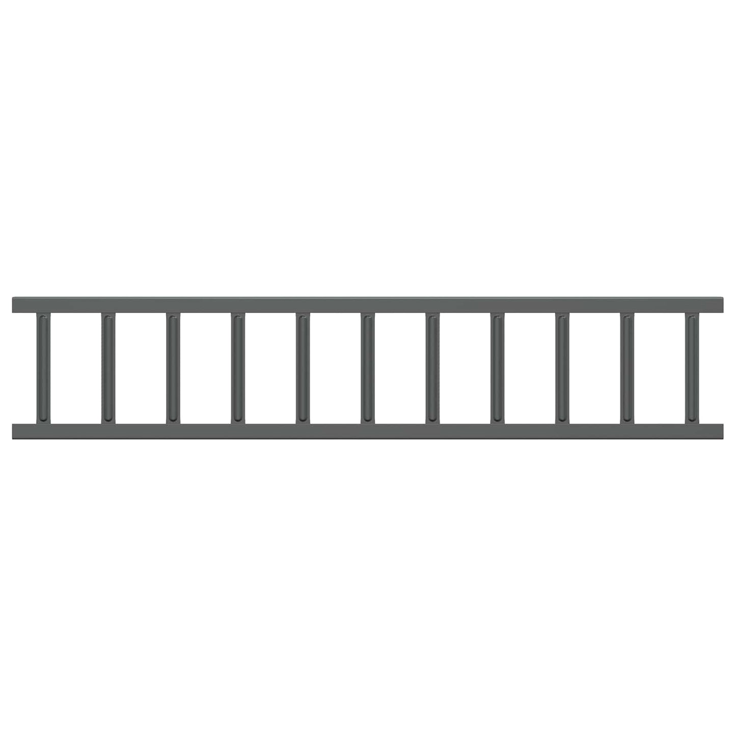 Anthracite 600 x 2.5 x 20 cm Steel