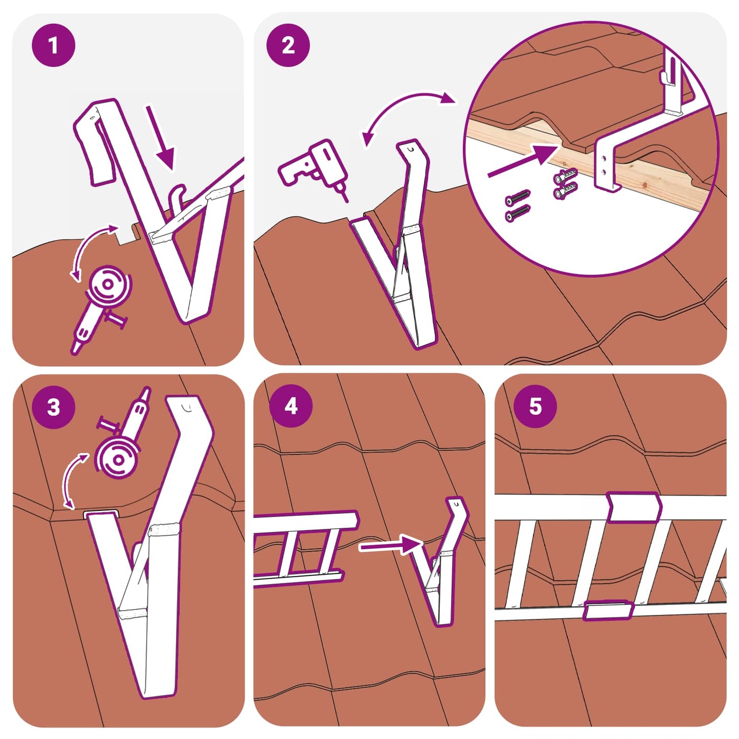 Anthracite 1200 x 2.5 x 20 cm Steel