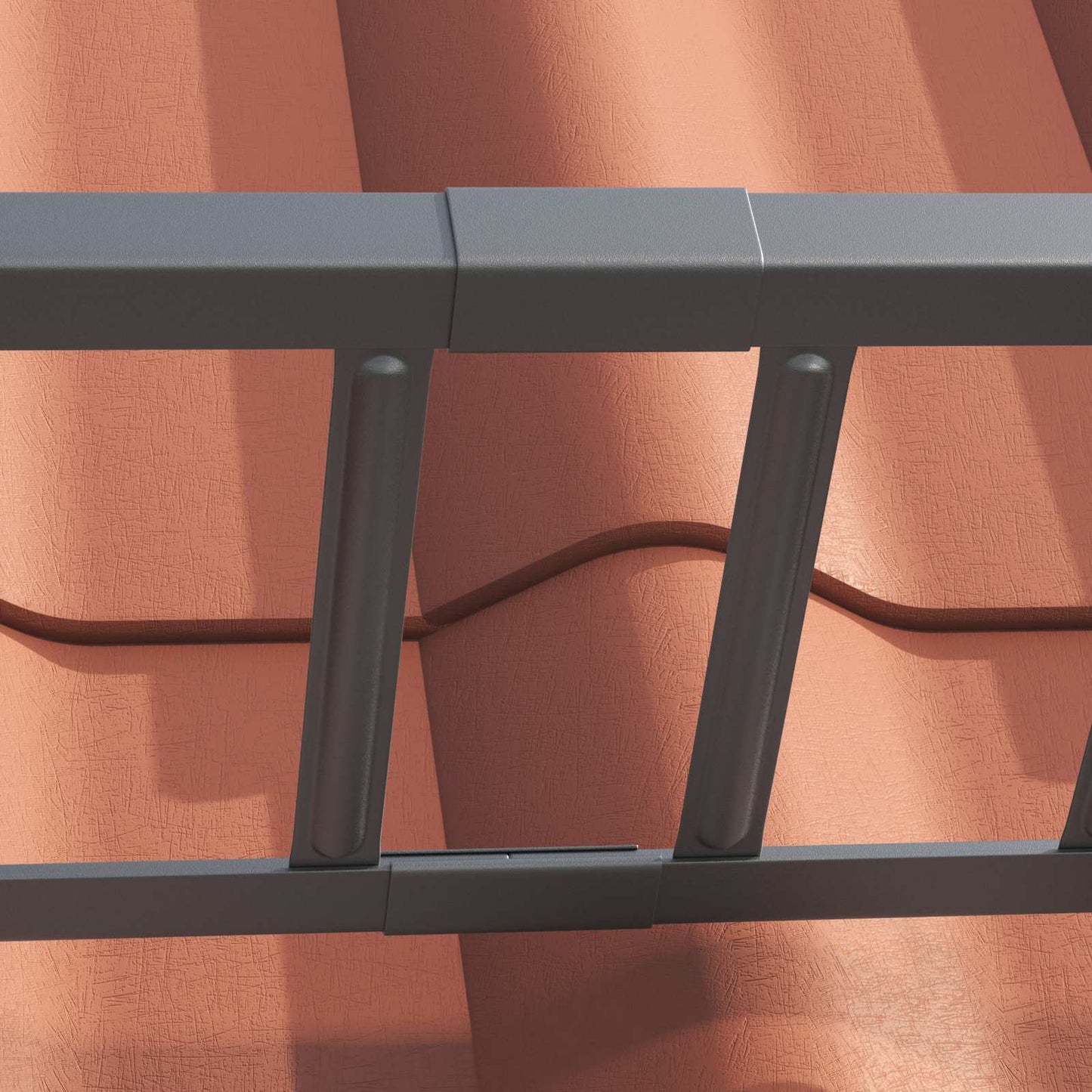 Anthracite 1200 x 2.5 x 20 cm Steel