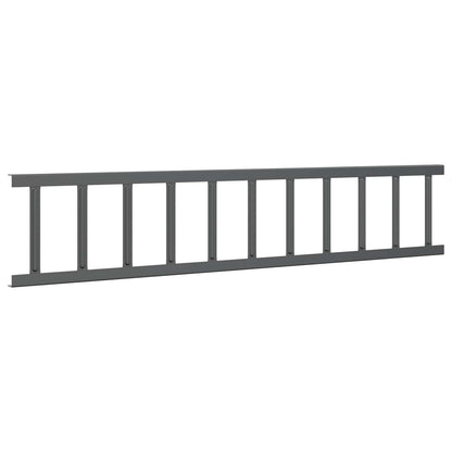 Anthracite 1200 x 2.5 x 20 cm Steel