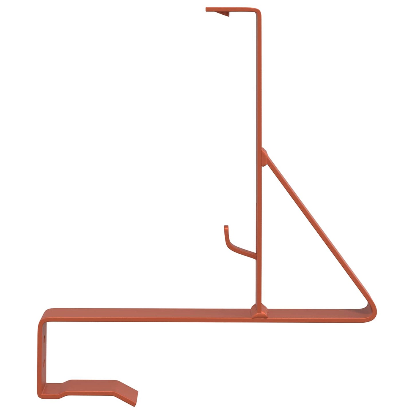 Snow Guard Support Red 29.5 x 3 x 34.5 cm Steel
