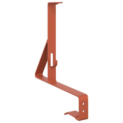 Snow Guard Support 2 pcs Red 29.5 x 3 x 34.5 cm Steel