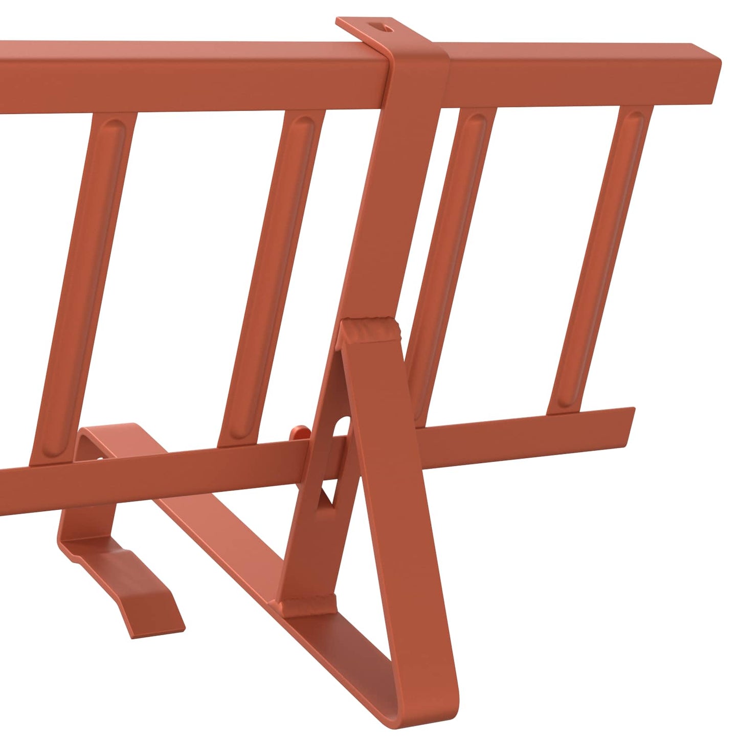 Roof Snow Guard Red 800 x 29.5 x 34.5 cm Steel