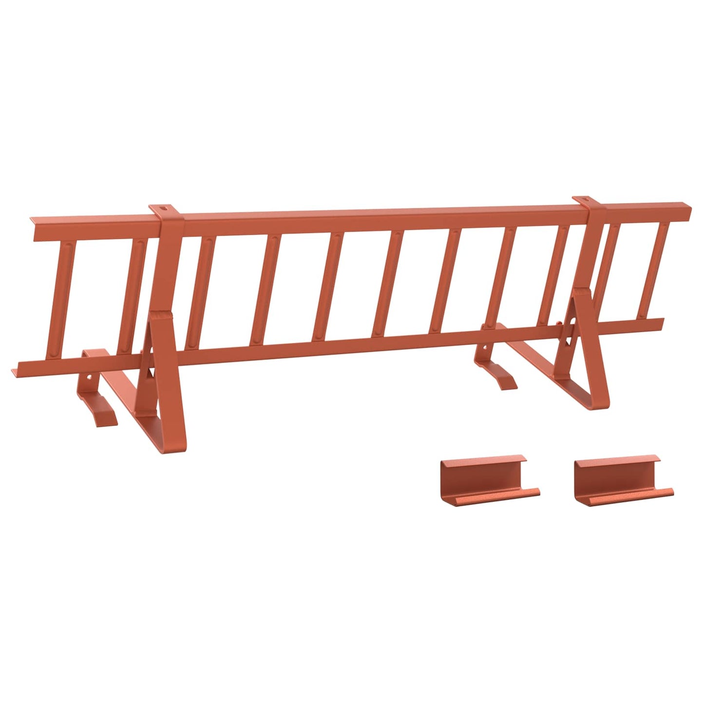 Roof Snow Guard Red 800 x 29.5 x 34.5 cm Steel