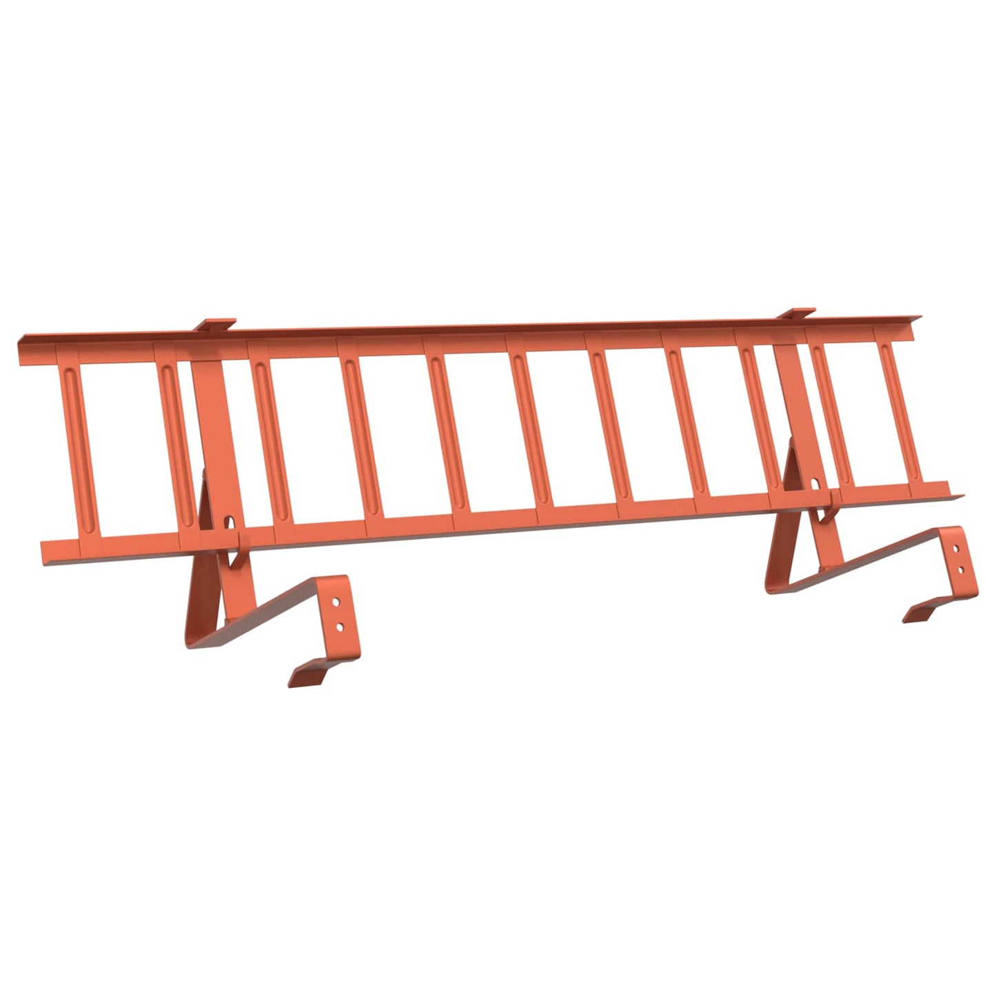 Roof Snow Guard Red 800 x 29.5 x 34.5 cm Steel