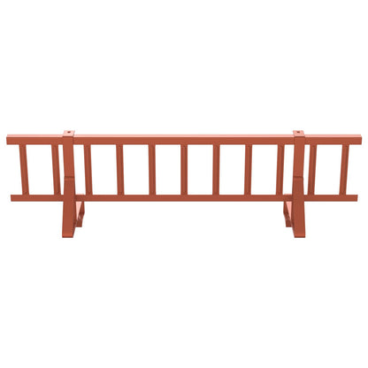 Roof Snow Guard Red 800 x 29.5 x 34.5 cm Steel