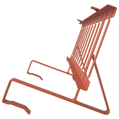 Roof Snow Guard Red 800 x 29.5 x 34.5 cm Steel