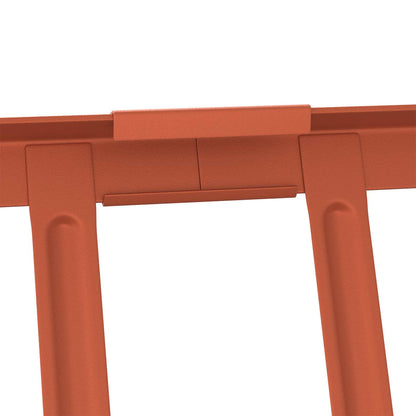 Red 1200 x 2.5 x 20 cm Steel