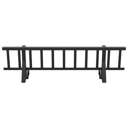 Roof Snow Guard Black 100 x 29.5 x 34.5 cm Steel