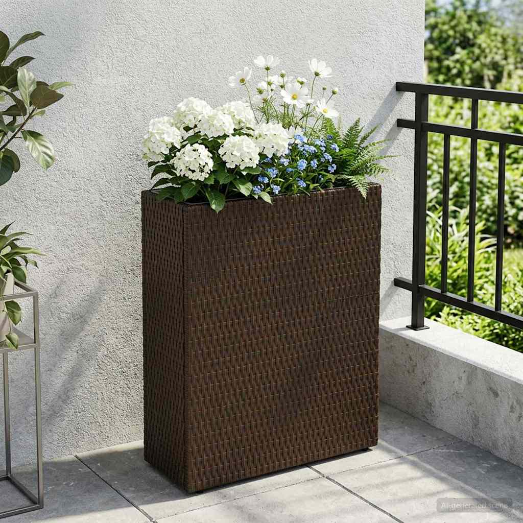 Tall Planter 55 x 22 x 70 cm Yes