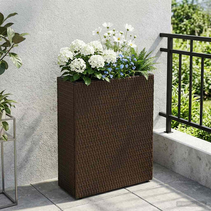 Tall Planter 55 x 22 x 70 cm Yes