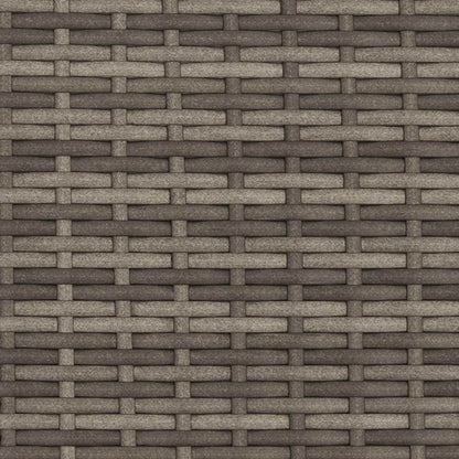 Garden Planter with Trellis Grey 35 x 30 x 135 cm Poly Rattan