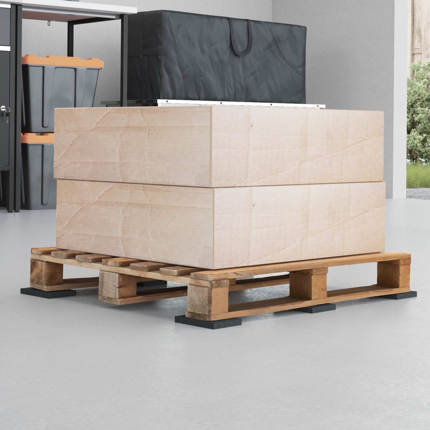 Rubber Pad Black Rubber