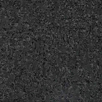 Rubber Granulate Patio Pad Black 6 x 9 x 2 cm Rubber