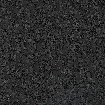 Rubber Granulate Patio Pad Black 9 x 9 x 2 cm Rubber