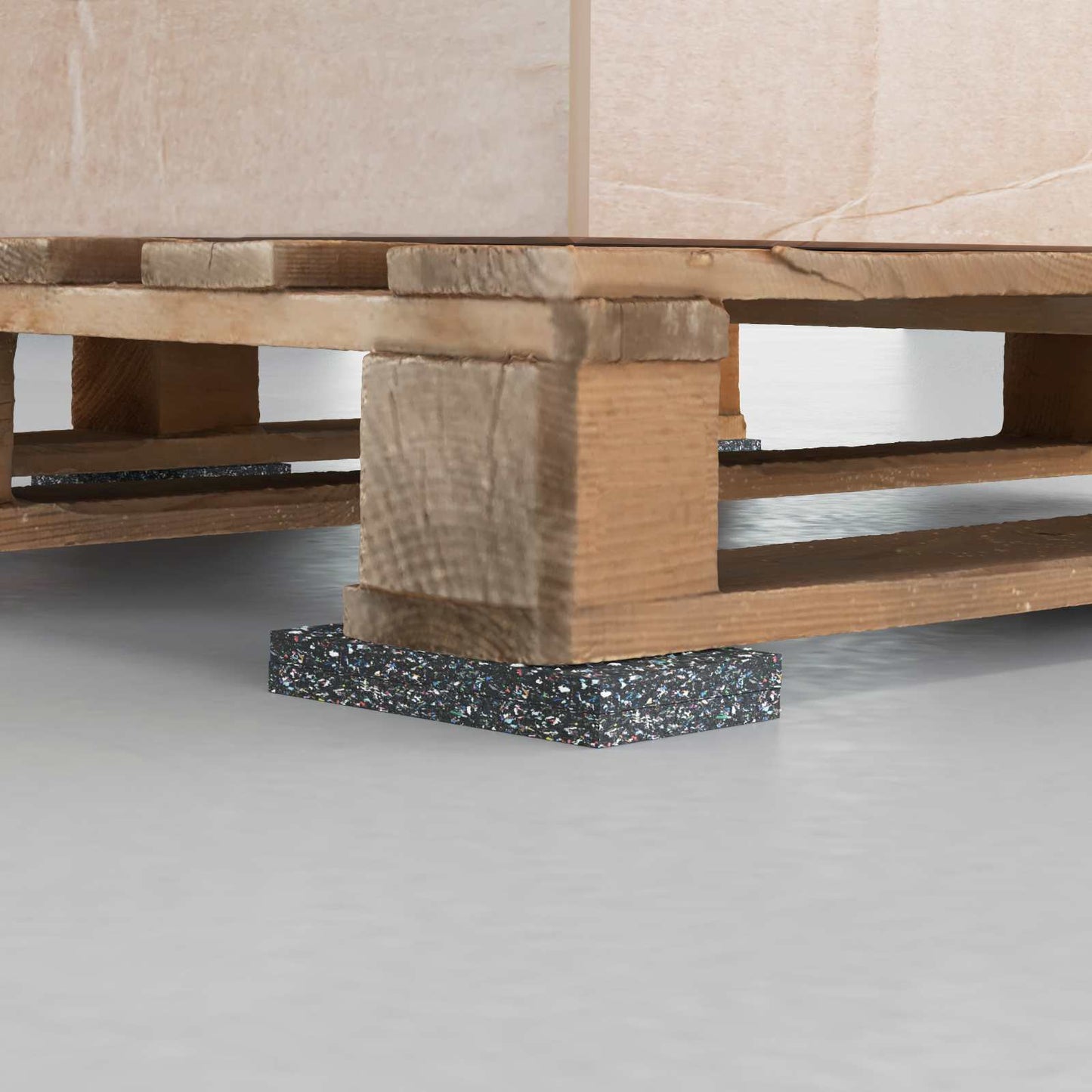 Rubber Granulate Roll Black 500 x 8 x 0.8 cm Rubber