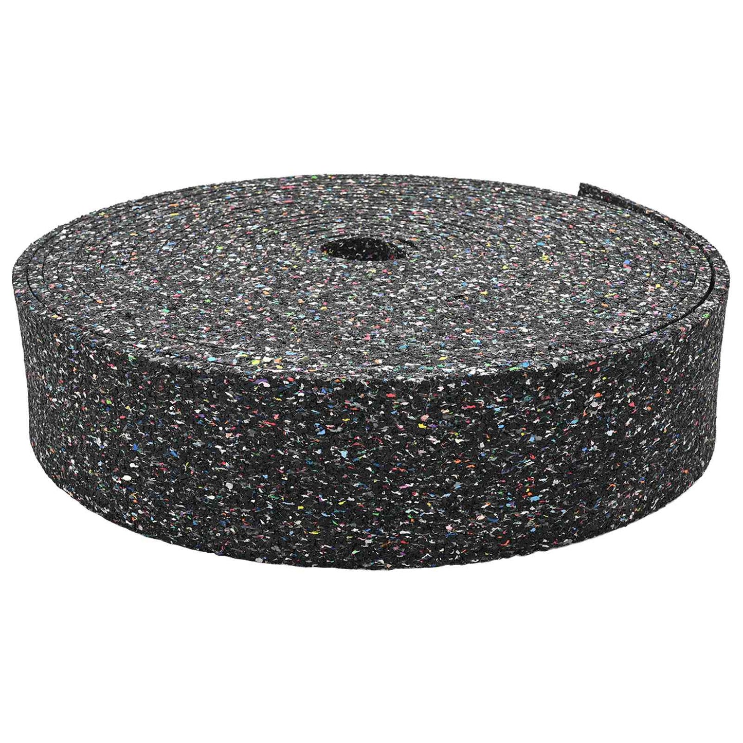 Rubber Granulate Roll Black 2000 x 8 x 0.8 cm Rubber