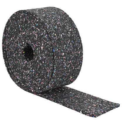 Rubber Granulate Roll Black 200 x 10 x 0.6 cm Rubber