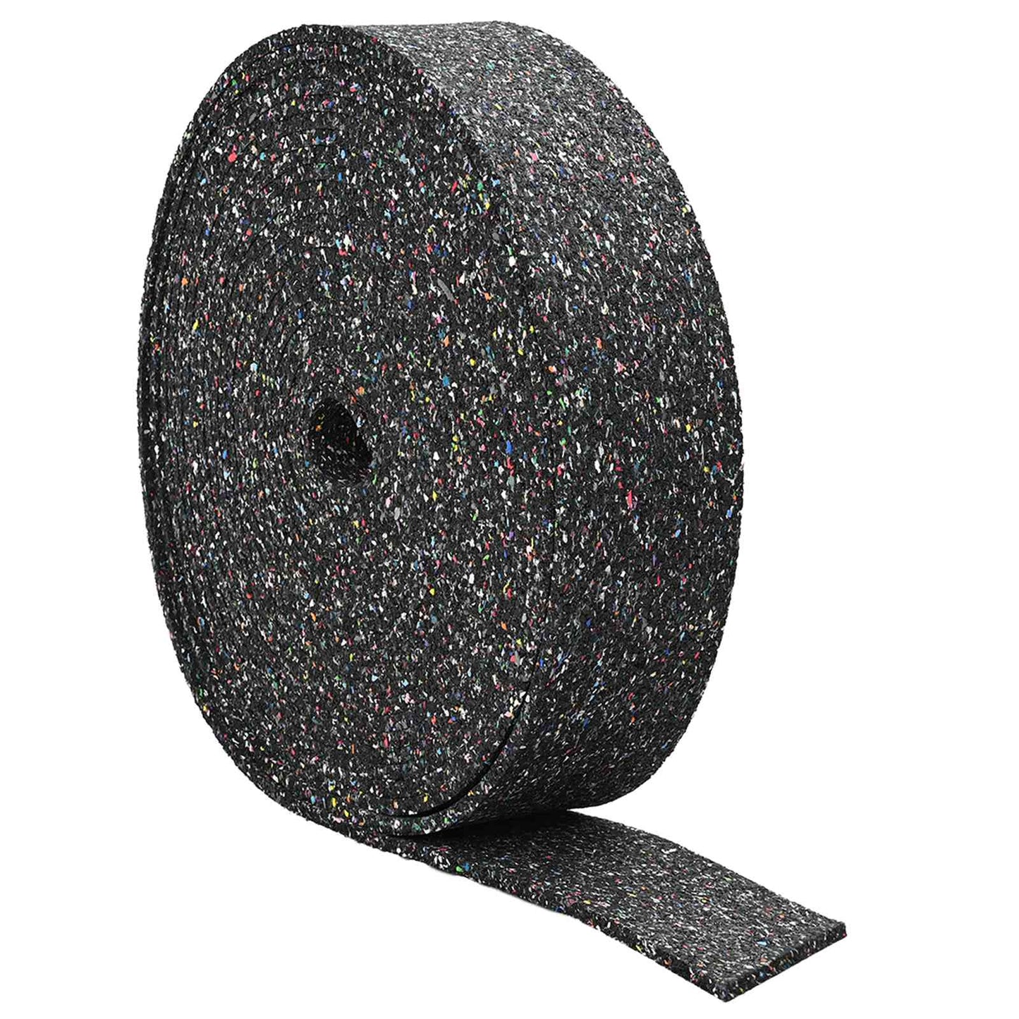 Rubber Granulate Roll Black 2000 x 10 x 0.6 cm Rubber