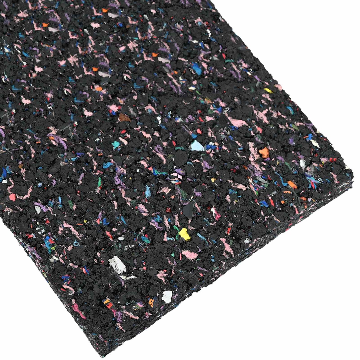 Rubber Granulate Roll Black 2000 x 10 x 0.8 cm Rubber